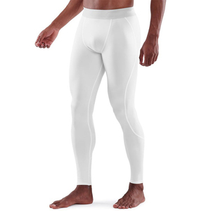 Slim-Fit <b>Men</b> Compression Pants Eco-Friendly <b>Stretch</b> Fabric Blend Waterproof Quick Dry Spandex/Polyester Elastic Waist Knitted - Product Image 2