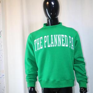 Sudadera THE PLANNED PA con cuello simulado, 450 GSM, bordado con nombre personalizado, corte holgado, 100% algodón, felpa francesa - Product Image 3