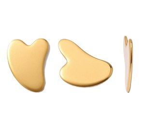 Herramienta Facial Profesional Kansa Gua Sha para Mujeres |   Masajeador Natural Antienvejecimiento |   OEM y Marca Privada - Product Image 1