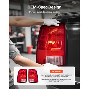 Gruppo Luci Posteriori Alogene per Dodge Ram 1500 2500 3500 2009-2018, Compatibile con Dodge Ram 1500 2019-2020 Versione Sinistra - Product Image 3