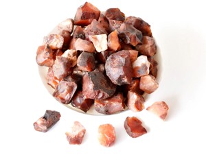 Natural Healing Decoration Carnelian <b>Raw</b> Rough Rocks Crushed Bulk <b>Crystal</b> Chunks Carved Antique Imitation Stone Gravel USA - Product Image 5