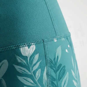 Leggings de Punto de Cintura Media para Mujer, con Logotipo Personalizado, Transpirables, de Alta Calidad, Diferentes Colores, Pantalones de Gimnasio y Fitness - Product Image 5