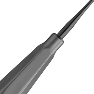Élévateur dentaire chirurgical manuel incurvé de 5 mm en acier inoxydable, instrument ergonomique de chirurgie buccale pour extraction dentaire - Product Image 3