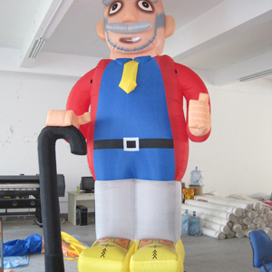 Globo Inflable de Abraham de los Países Bajos en Oferta, con Impresión Digital, Bomba de Aire Eléctrica, Más de 12 Pies de Altura, para Publicidad - Product Image 1