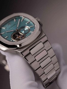 นาฬิกาข้อมือผู้ชายอัตโนมัติ รุ่น Alexander Ferros 6312S/13 ขนาด 40 มม. ตัวเรือนสแตนเลส สายแบบผีเสื้อ กระจกแซฟไฟร์ กันน้ำ ระบบจักรกล แสดงผลแบบอนาล็อก - Product Image 2