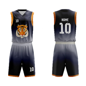 Ensemble d'uniformes de basket-ball personnalisés pour hommes, maillot et short, vêtements d'équipe, nom et numéro personnalisés, vêtements de sport respirants - Product Image 3