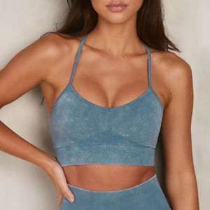 Nuevo Conjunto de Yoga para Mujer, Estilo Moderno y Personalizado, Diseño Sólido, Cintura Elástica, 2 Piezas, Resistente al Agua, Alta Calidad, Precio Accesible - Product Image 2