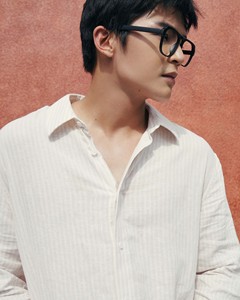 Camisas Casuales de Hombre para Otoño, Transpirables, de Manga Larga, a Rayas, de Tela Oxford, con un Solo Botón, Cuello Camisero, Corte Cuadrado, 100% Algodón - Product Image 3