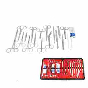 ชุดเครื่องมือผ่าตัดสำหรับนักเรียน DR Instruments OEM พร้อมโลโก้สั่งทำพิเศษ วัสดุเหล็กกล้า ราคาโรงงาน ใช้เป็นพื้นฐานสำหรับเครื่องมือผ่าตัด - Product Image 1