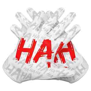 Vente directe d'usine, gants de football américain pour adultes, logo personnalisé, professionnels, en latex, compatibles écran tactile, imperméables, antidérapants et durables. - Product Image 2