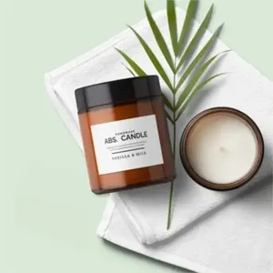 Étiquettes personnalisées pour bougies, autocollants en vinyle imperméables de qualité supérieure pour bocaux et contenants, marquage artisanal - Product Image 4