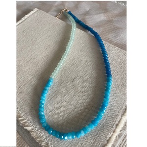Collar Exclusivo MOON RISE CRAFT con Cuentas de Resina, Chapado en Plata, Clásico, Hecho a Mano, de Lujo, Unisex, Boutique - Product Image 4