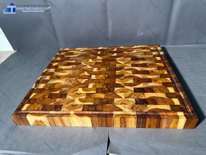 Tabla de Cortar Rectangular de Madera de Teca de Alta Calidad, 1.5 cm de Grosor, Ecológica, Sostenible y Apta para Lavavajillas, Superventas - Product Image 2