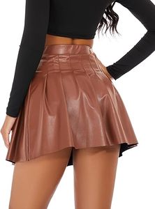 Minifalda de Cuero para Mujer, Falda Corta Ajustada de Cintura Alta, Logotipo Personalizado, Fabricante OEM, Proveedor Mayorista - Product Image 3