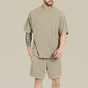Custom Shorts and T Shirt <b>Set</b> Men Plain T-Shirt and Shorts <b>Set</b> for Men Customized Logo Printing - Product Image 5