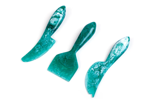 Premium Luxury Eco-Friendly Durable Resin Dishwasher Microwave Safe Portable <b>Cheese</b> <b>Knife</b> <b>Set</b> <b>Cheese</b> Spreader Cutter for Home - Product Image 5