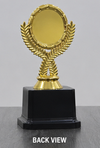 •Premium plastic <b>trophy</b> with personalized <b>engraving</b> plate. - Product Image 1