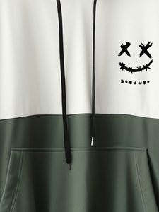 เสื้อฮู้ดผู้ชายแฟชั่นใหม่ คุณภาพสูง ผ้าฟลีซเนื้อนุ่ม 100% ผ้าฝ้าย ใส่สบาย แห้งเร็ว ระบายอากาศได้ดี - Product Image 5