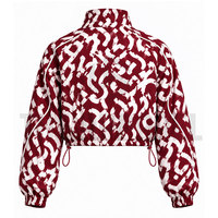 Veste coupe-vent pour femmes tendance, imperméable, respirante, 100% polyester, service OEM personnalisé, prix de gros