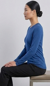 Underscrub <b>Long</b> <b>Sleeve</b> Women's \ Women's Underscrub Tight Shirt |100%Polyester Hospital Nurses Underscrub - Product Image 5