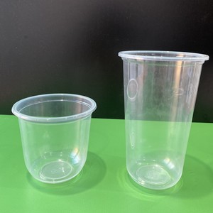 Vasos de Plástico PP Desechables Transparentes para Té de Burbujas, Boba y Milkshake, Forma de U, 16oz 500ml, Precio de Fábrica, Superventas - Product Image 6