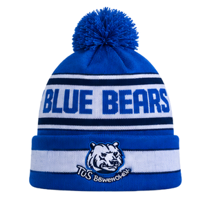 Wholesale Custom Knit Beanie Hat Pom Pom Cuffed <b>Winter</b> <b>Cap</b> Embroidered Logo Sports Headwear Warm Outdoor Fashion Hat OEM ODM - Product Image 1