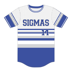 Camiseta deportiva Sigmas 14 de manga corta con cuello redondo y estampado transpirable de ajuste regular para hombre - Product Image 3