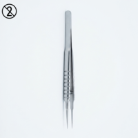 Pince à ligature Tennant professionnelle de haute qualité, droite, en acier inoxydable, à usage unique, instrument chirurgical ophtalmique