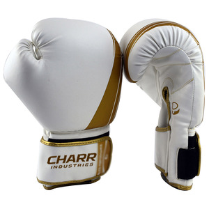 Guantes de Boxeo Profesionales de Cuero con Correa de Muñeca Ajustable, Antideslizantes, Duraderos, Cómodos, Personalizables, de Uso Universal - Product Image 1
