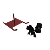 TSFI Trineo de Velocidad de Acero Suave de Alta Resistencia, Correa de Entrenamiento para Luge, Arnés, Equipo de Gimnasio, Entrenamiento, Deportes de Invierno al Aire Libre, Universal 15