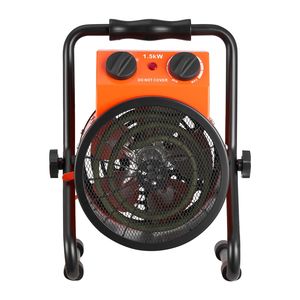 Riscaldatore per Serra da Esterno 1500W, Stufa Elettrica con Ventilatore, Protezione IPX4, 25 Angoli Regolabili - Product Image 1