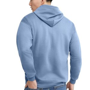 Sweat-shirts à capuche zippés pour hommes de haute qualité, logo personnalisé OEM, sweats en molleton de coton en gros, prix d'usine Pakistan - Product Image 6