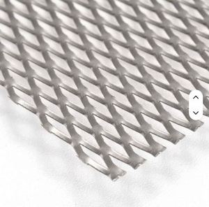 Rouleau de tôle métallique expansée en acier doux à mailles losangées, tôle métallique expansée MS à mailles losangées pour clôtures industrielles - Product Image 6