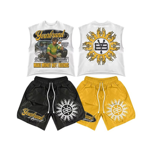 Premium Printed Sportswear Tracksuit Breathable Polyester Mesh Activewear Supplier - Product Image 3