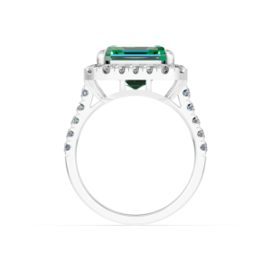 Bague en argent 925 avec diamant de laboratoire pour femme, certifiée IGI, RJC, ODM, OEM, fabricant éthique de bijoux fins, vente en gros E201121 - Product Image 5
