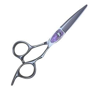 Tijeras de Peluquería Profesionales de Acero Inoxidable Alemán con Cuchilla de Cerámica Afilada para Diestros, para Salón de Belleza y Estilismo - Product Image 1