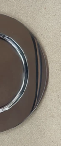 Round Stainless Steel <b>Mirror</b> <b>Tray</b> Luxury Polished Steel Display <b>Tray</b> Round Decorative Serving <b>Tray</b> Premium <b>Silver</b> Metal <b>Tray</b> - Product Image 5