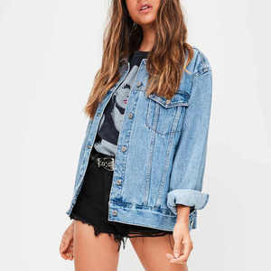 Elegant Asymmetric <b>Cropped</b> <b>Denim</b> <b>Jacket</b> Casual Washed Long Sleeves Dropped Shoulders Coats Fashion Cinched Waist Women Outwear - Product Image 6