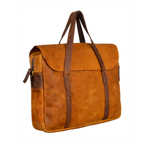 Nuevo Diseño, Bolsa para Portátil de Cuero Genuino de Gran Capacidad para Hombres, Mujeres y Adolescentes - Product Image 3