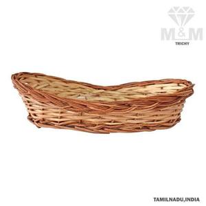 Cesta de Almacenamiento de Bambú Hecha a Mano con Asa, Cesta Utilitaria de Bambú Tejida Natural, Almacenamiento y Organización para el Hogar, Precio al por Mayor - Product Image 6
