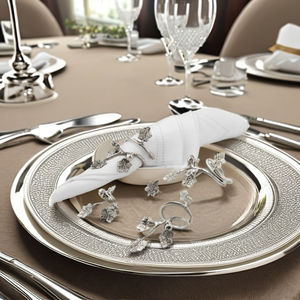Hotselling S/4 Napkin Ring For Hotel Restaurant & Home Dinning <b>Table</b> <b>Decor</b> Metal And Finishing <b>Table</b> <b>Top</b> Product Napkin Holder - Product Image 2