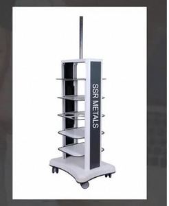 Carrito de Instrumentos para Quirófano con Capacidad de Carga de 50 lb y Garantía de por Vida - Product Image 3