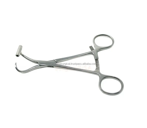 Ametrine Surgical German Stainless Steel Manual K Wire <b>Guide</b> <b>Clamp</b> Reduction Forceps CE Certified 6" Size Model APC-7 for - Product Image 5