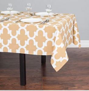 Kitchen <b>Table</b> Cloth Oil Proof Easy Clean <b>Table</b> <b>Cover</b> Soft Touch Fabric <b>Table</b> Cloth Comfortable Dining <b>Cover</b> At Best Price - Product Image 5