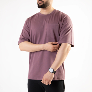เสื้อยืดผู้ชายคุณภาพสูงสั่งทำพิเศษ Clush Industries ผ้าฝ้าย 100% สีพื้นลำลอง ทรงปกติ แขนสั้น แห้งเร็ว มีกระเป๋า - Product Image 4