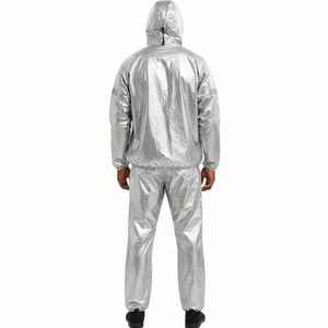 Traje de sauna de alta calidad y duradero para entrenamiento físico, para hombres y mujeres, para pérdida de peso y ejercicio. - Product Image 3