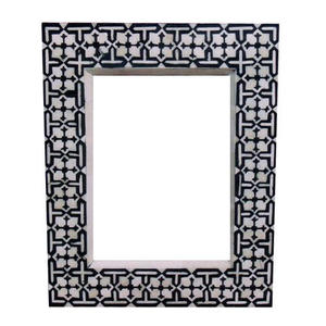 Ensemble de deux cadres photo rectangulaires et carrés en nacre pour décoration murale et différents types de paysages fascinants - Product Image 5