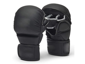 Gants d'entraînement de boxe professionnels en cuir véritable respirant, à séchage rapide, anti-humidité, personnalisables - Product Image 4
