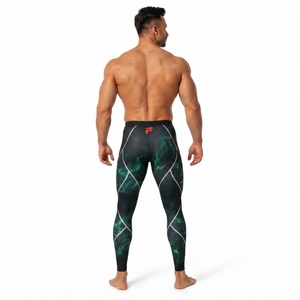 <b>Men</b> Legging Premium Athletic <b>Pants</b> Stretch Design For <b>Running</b> Training Fabric Comfortable Construction Lightweight Breathable - Product Image 5