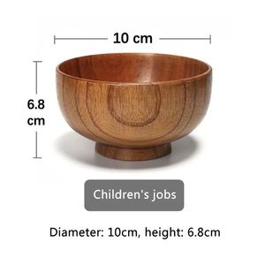 Zen Wood Bowl Handmade Wooden Salad Bowl With Serving Forks Minimalist Design Natural Finish For Food Serving Party Use - Product Image 2